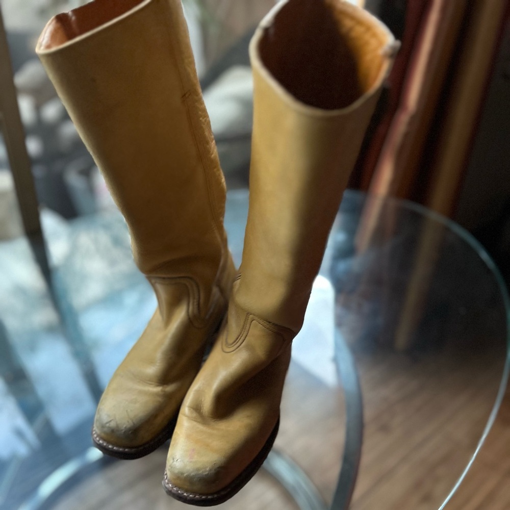 Sleek Tan Over the Knee Boots for Effortless Style